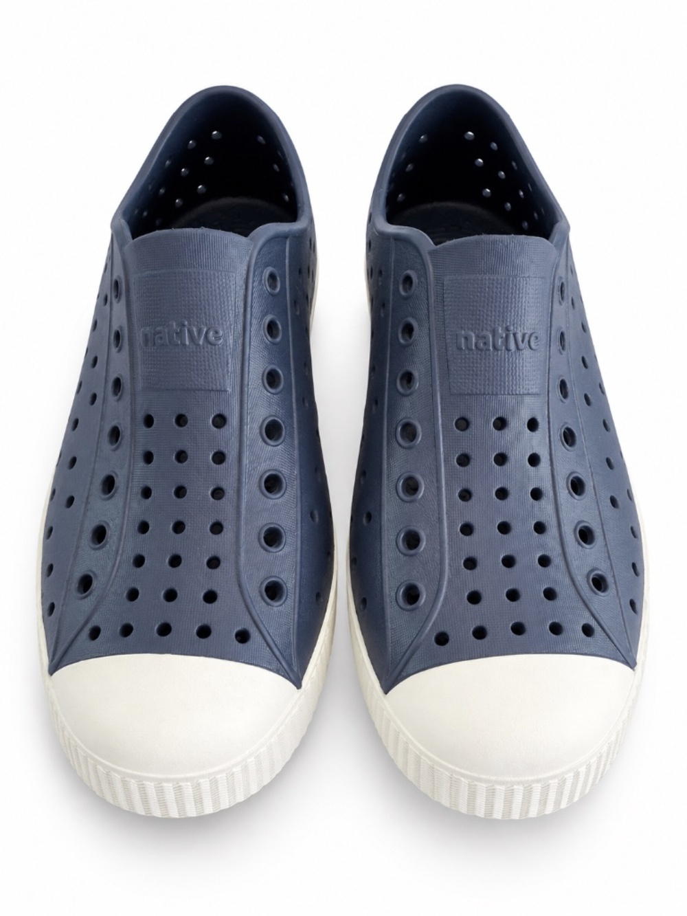 NWOT Native Jefferson Navy Blue Kids Slip On Shoes J2